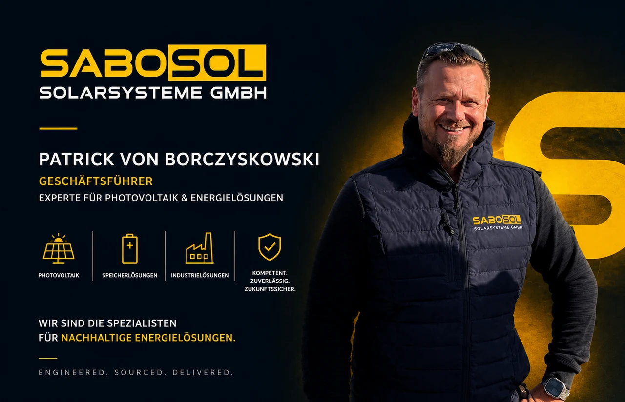 SABOSOL Visitenkarte Patrick von Borczyskowski