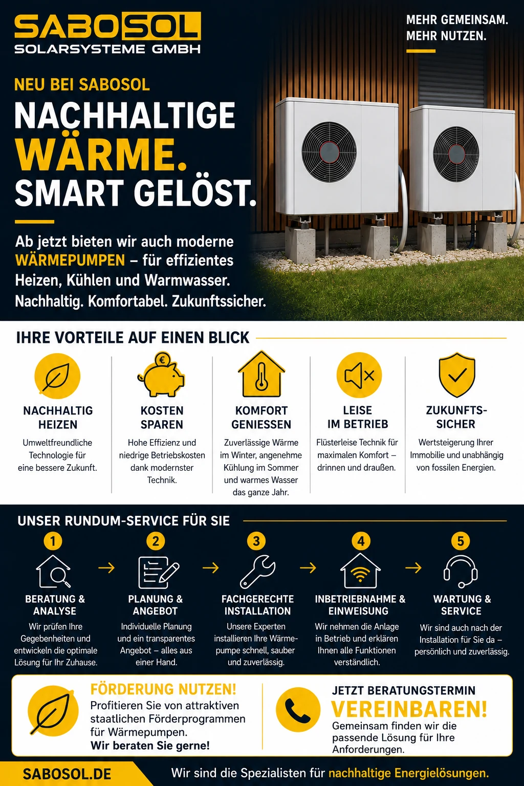 Nachhaltige Wärme als Teil des Energiesystems